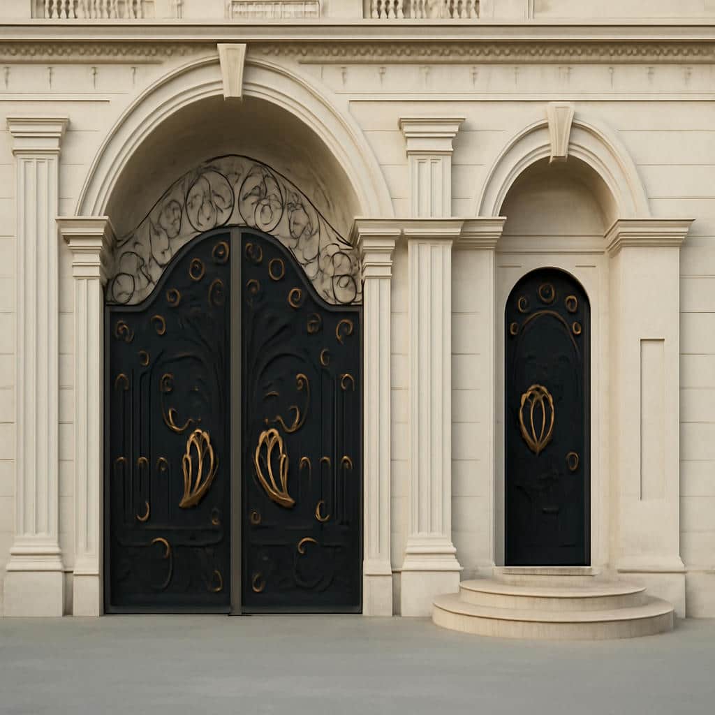 فروش درب پروانه دولنگه