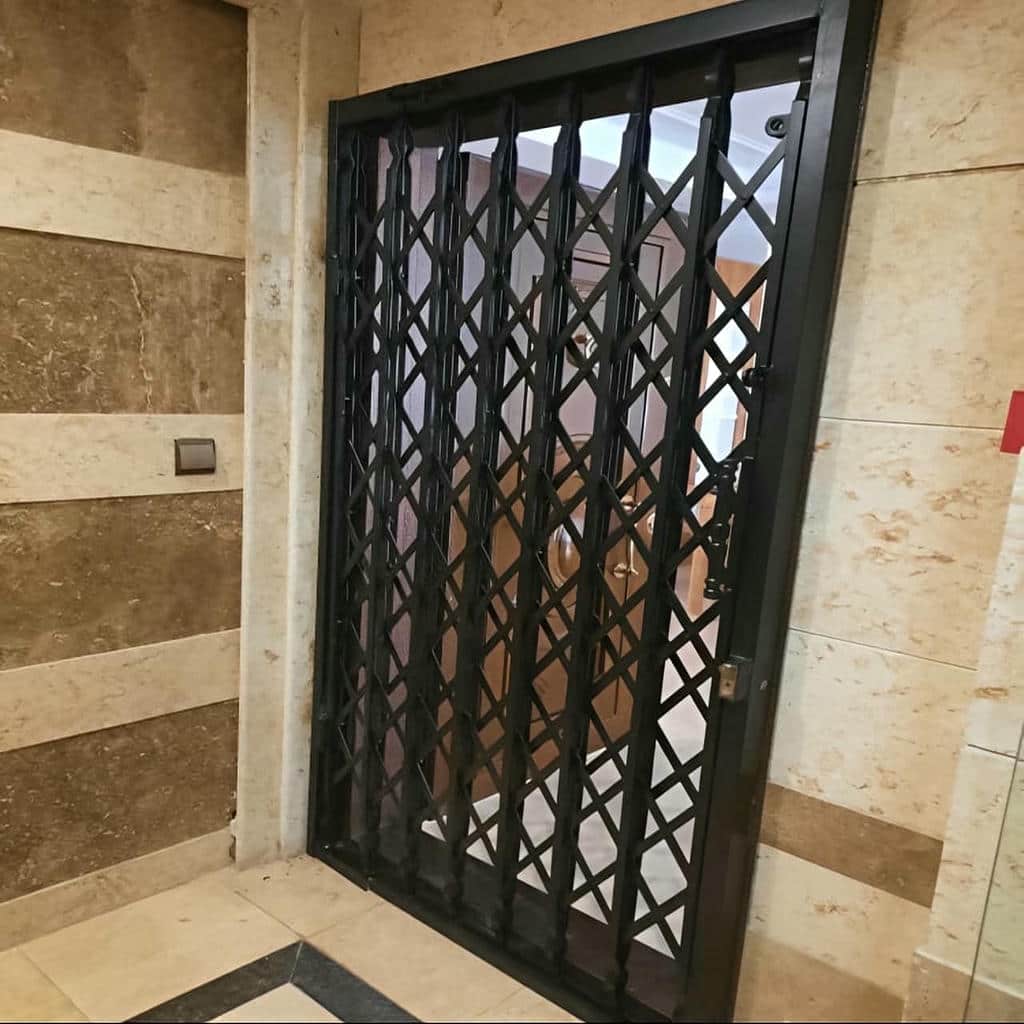 فروش درب آکاردئونی منزل حرکت روان در فردیس کرج