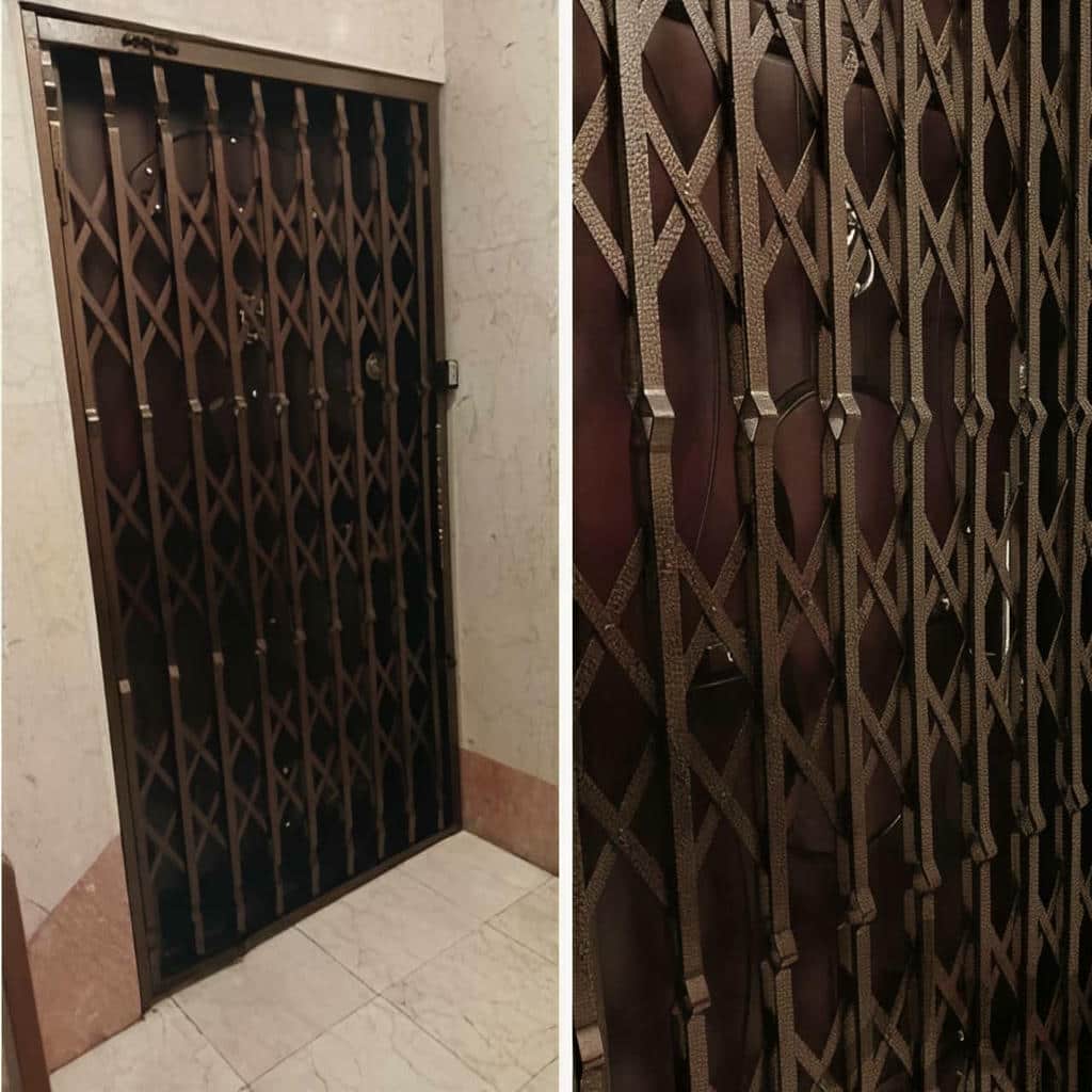قیمت درب آکاردئونی منزل اداری در گنبدکاووس