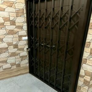 درب آکاردئونی منزل در مهرشهر کرج
