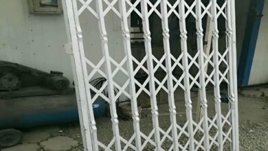 درب آکاردئونی منزل در کرج