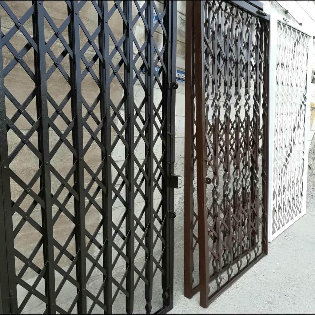 خرید درب آکاردئونی منزل ضدسرقت در قزوین