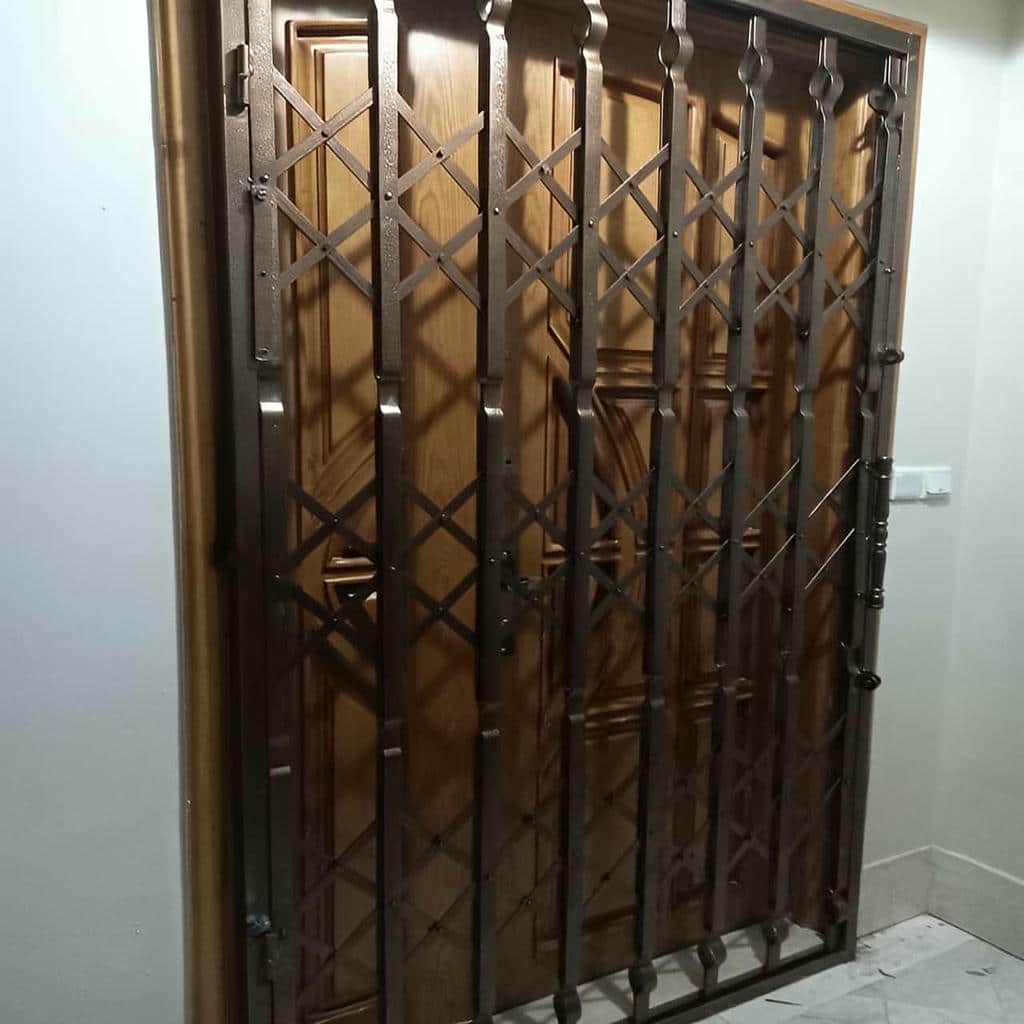 فروش درب آکاردئونی منزل ضدسرقت در کرمانشاه
