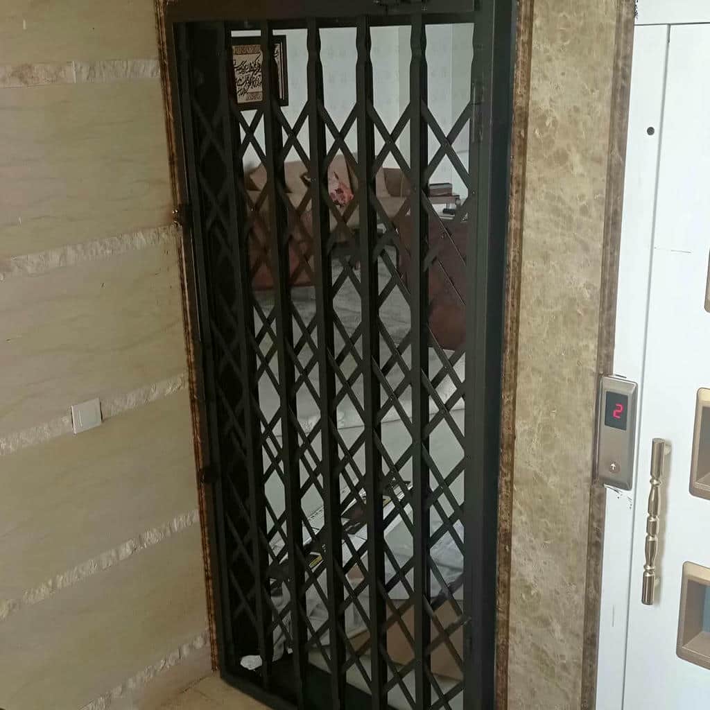 نصب درب آکاردئونی منزل مقاوم در استان خوزستان