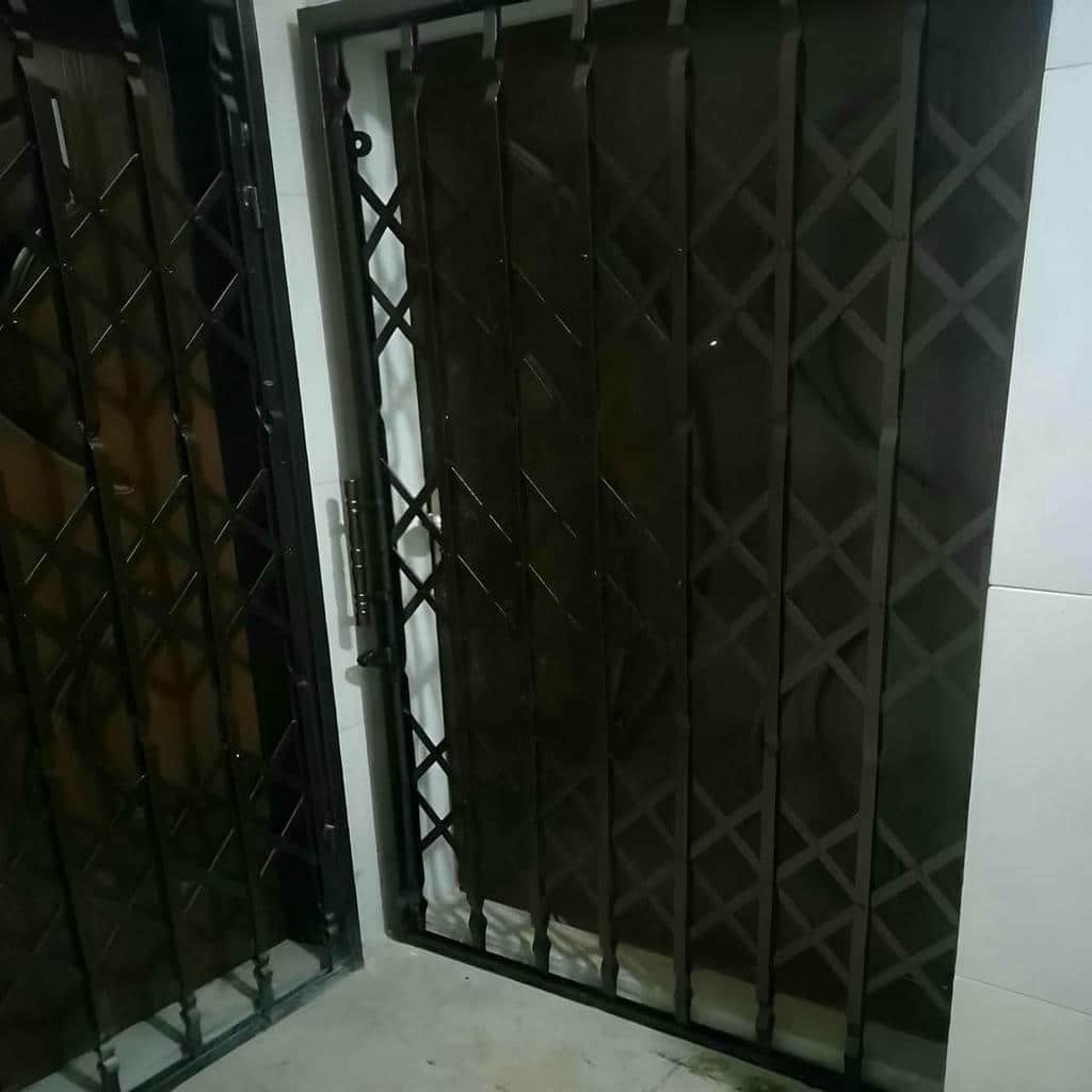 قیمت درب آکاردئونی منزل ضدزنگ در نوشهر