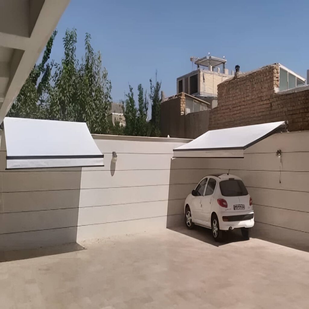 قیمت سایبان برقی کنترلی پارچه مقاوم در ساری