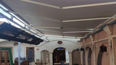 سایبان برقی کنترلی در استان گیلان