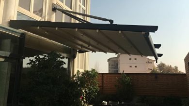 سایبان برقی کنترلی در محمدشهر