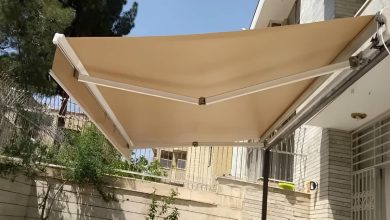 سایبان برقی کنترلی در استان خوزستان