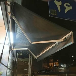 سایبان برقی کنترلی در رفسنجان