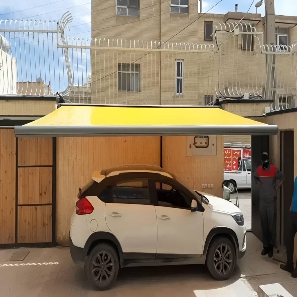 سایبان برقی کنترلی در یزد