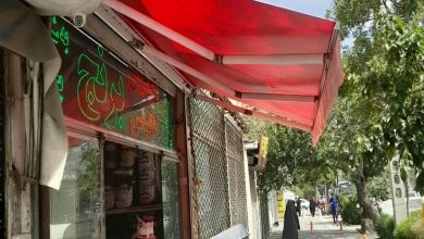 سایبان برقی کنترلی در عظیمیه کرج