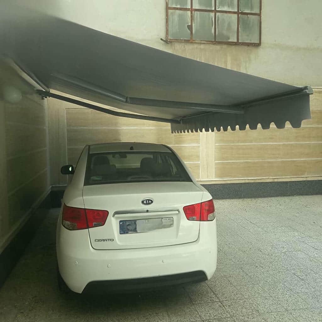 سایبان برقی کنترلی در قم
