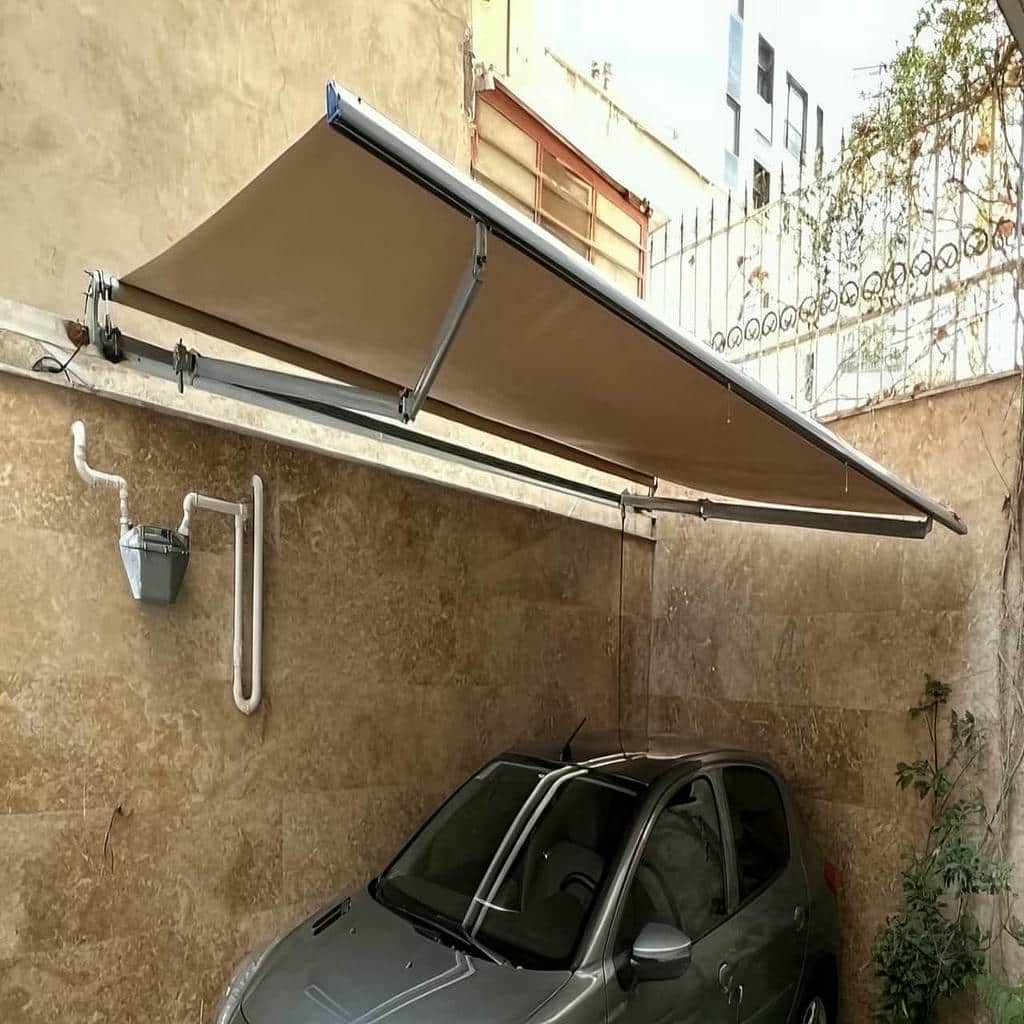 سایبان برقی کنترلی در کیش