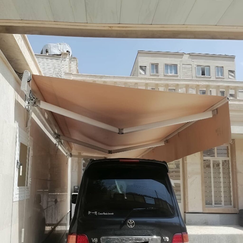 سایبان برقی کنترلی در لواسان