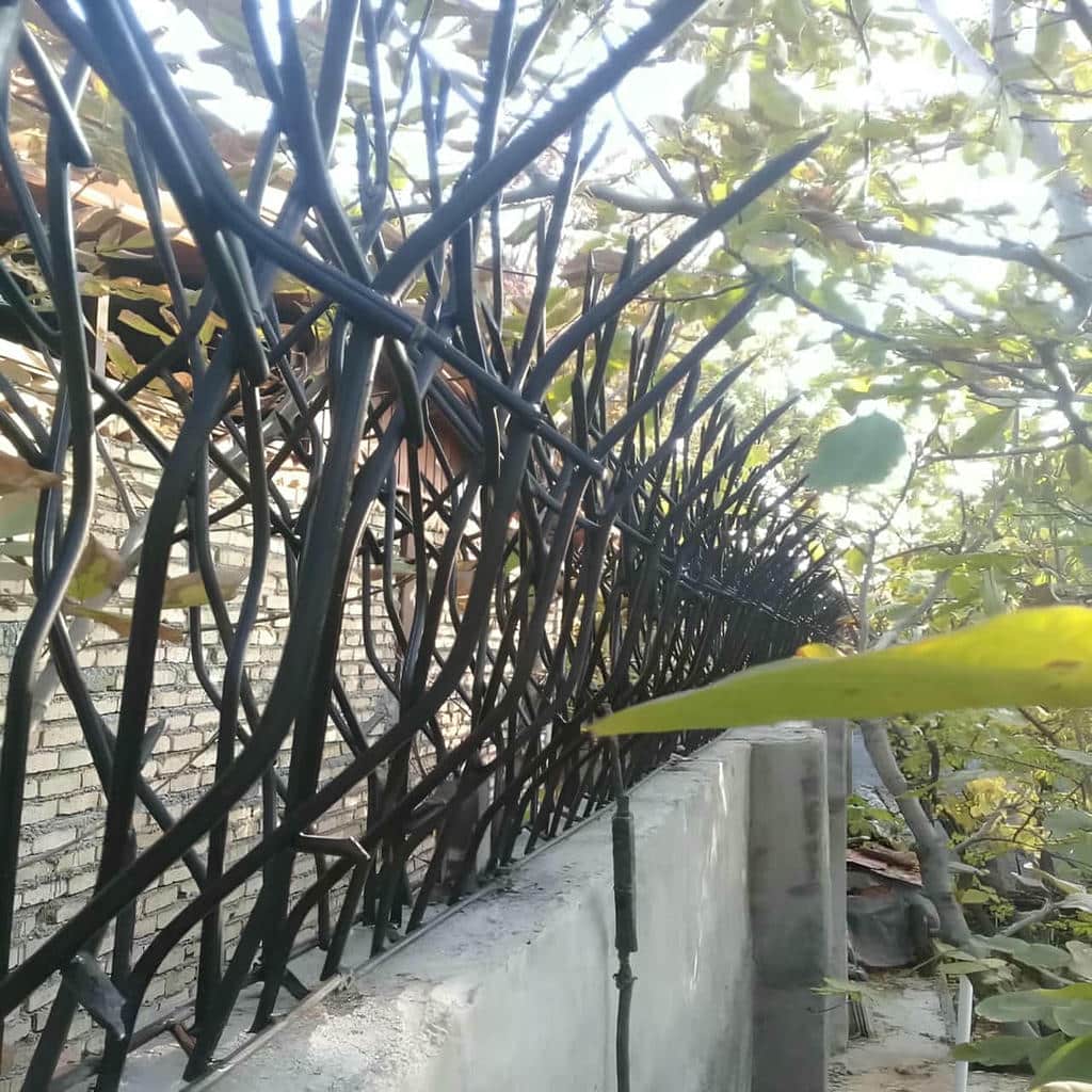 نصب حفاظ شاخ گوزنی ویلایی در مریوان