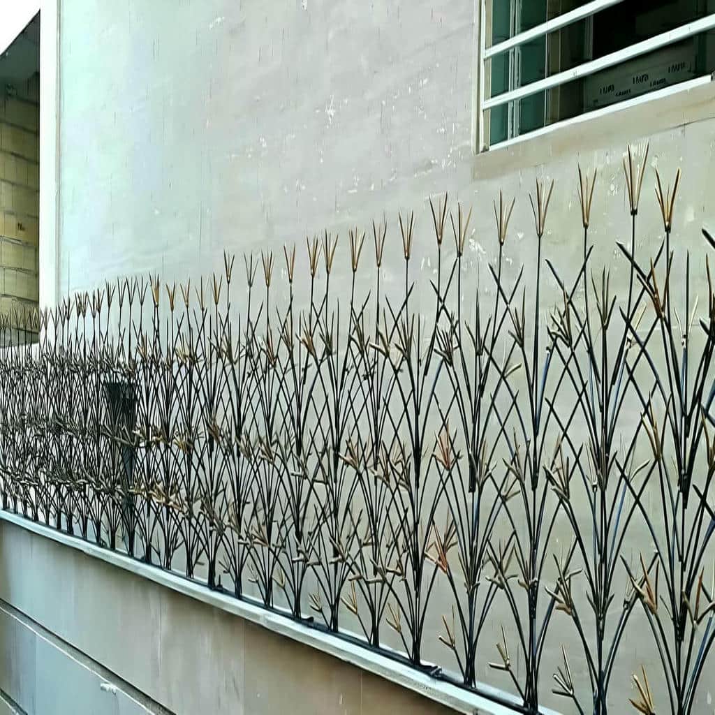 نصب حفاظ شاخ گوزنی رنگ مقاوم در باغ عباس‌آباد