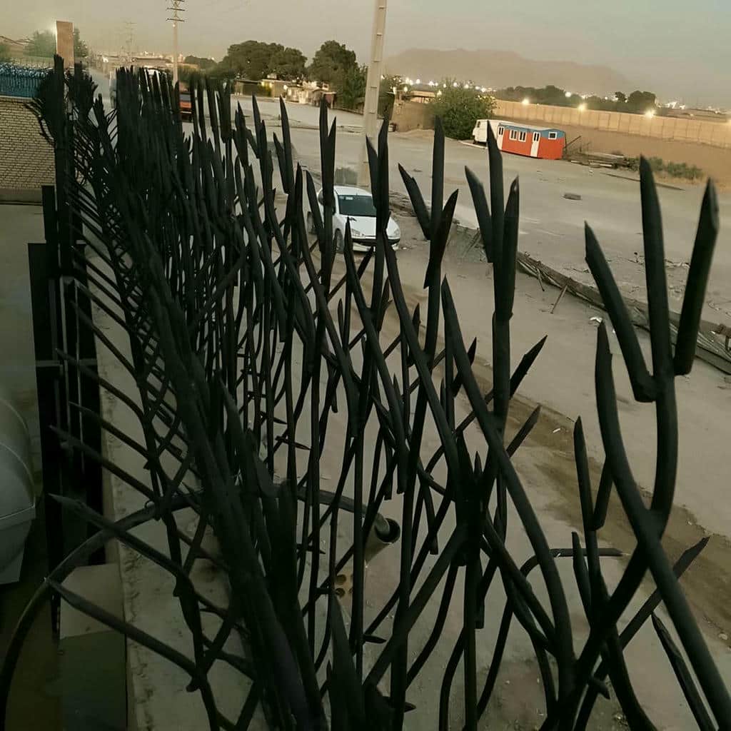 نصب حفاظ شاخ گوزنی رنگ مقاوم در بندر دیلم