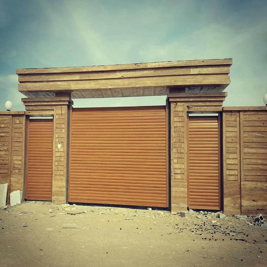 نصب کرکره برقی کنترلی رنگ پایدار در گرگان