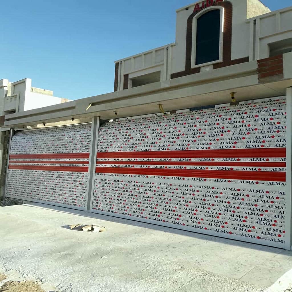 قیمت کرکره برقی کنترلی فروشگاهی در بومهن