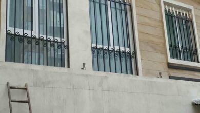 حفاظ پنجره نرده ای در اندیشه