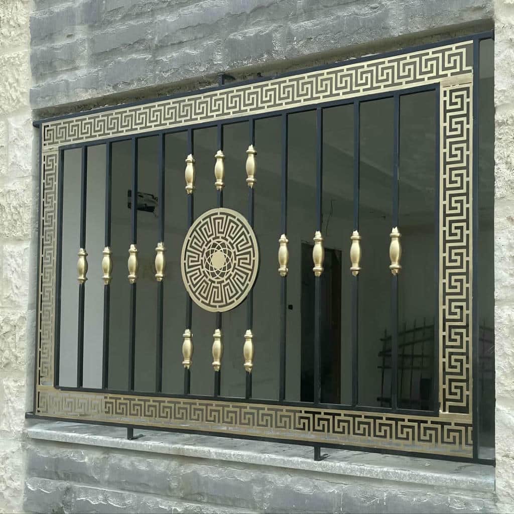 نصب حفاظ پنجره نرده ای مدرن در سنندج