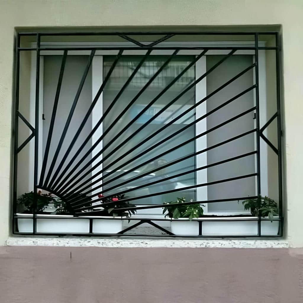 حفاظ پنجره نرده ای در آبسرد