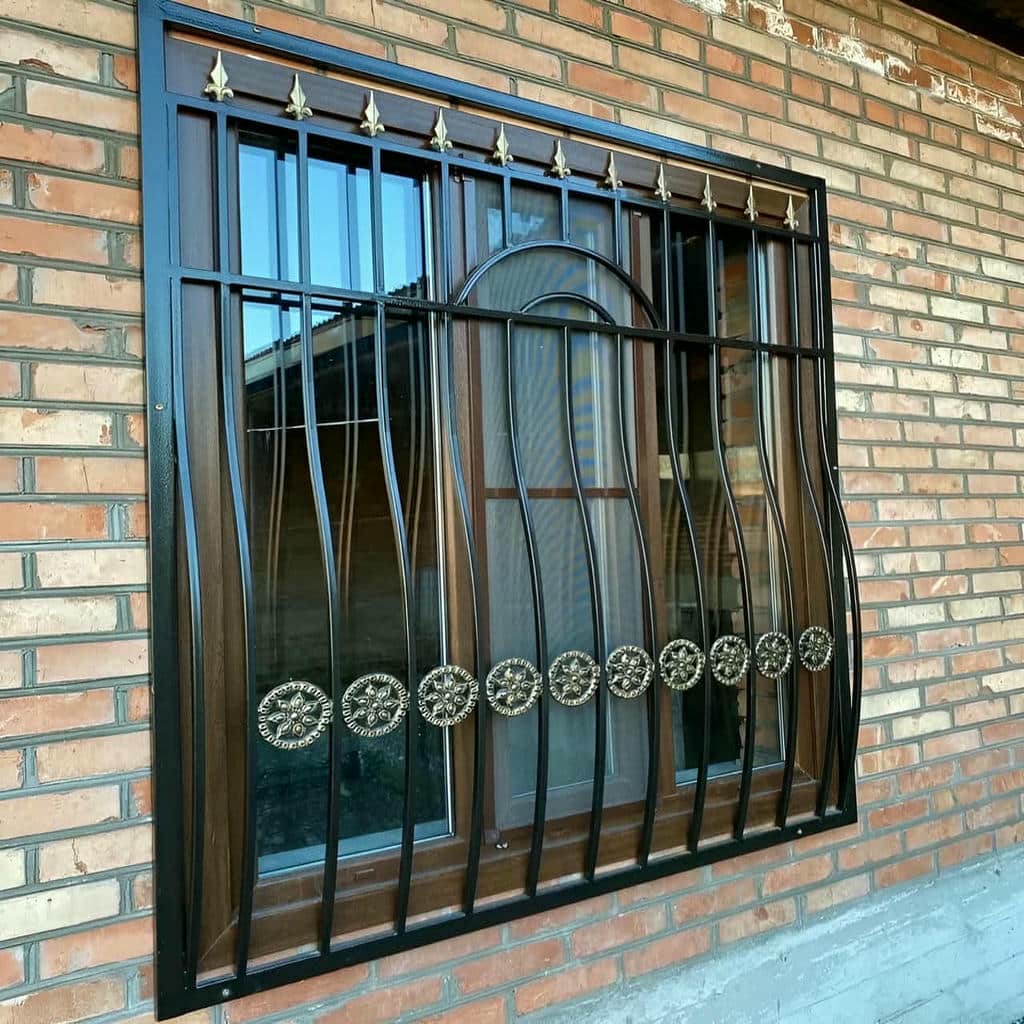 خرید حفاظ پنجره نرده ای فرفورژه در بجنورد