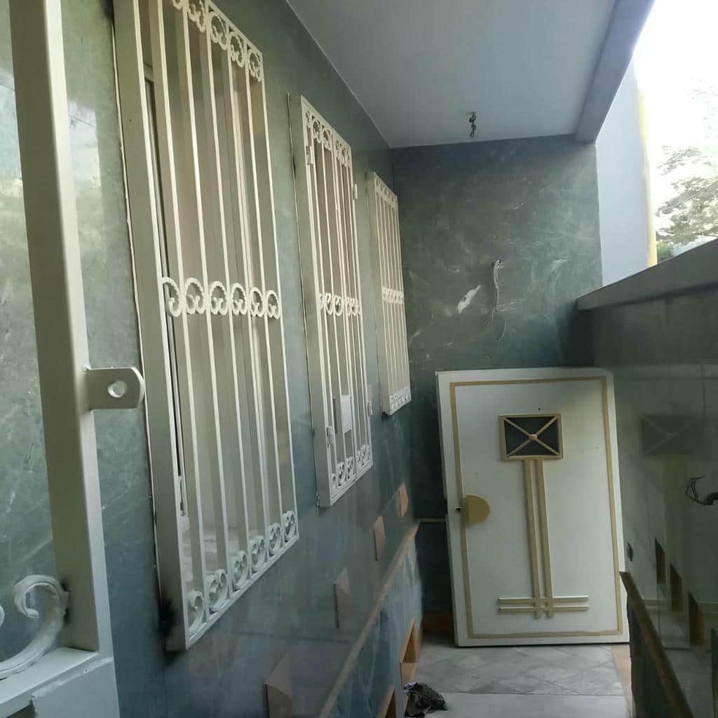 کارخانه حفاظ پنجره نرده ای گرد در رفسنجان