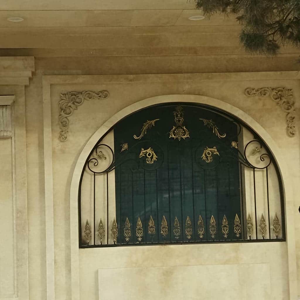 کارخانه حفاظ پنجره نرده ای گرد در بوشهر