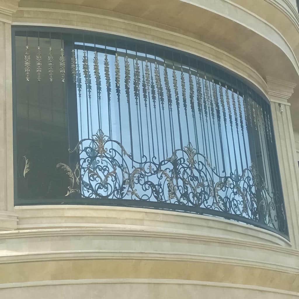 نصب حفاظ پنجره نرده ای مدرن در کردان