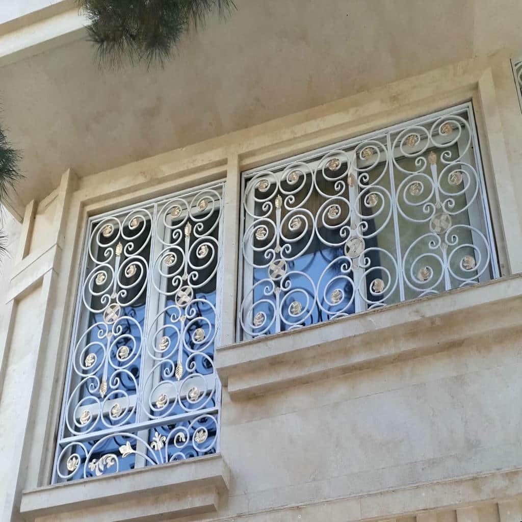 کارخانه حفاظ پنجره نرده ای گرد در بیرجند