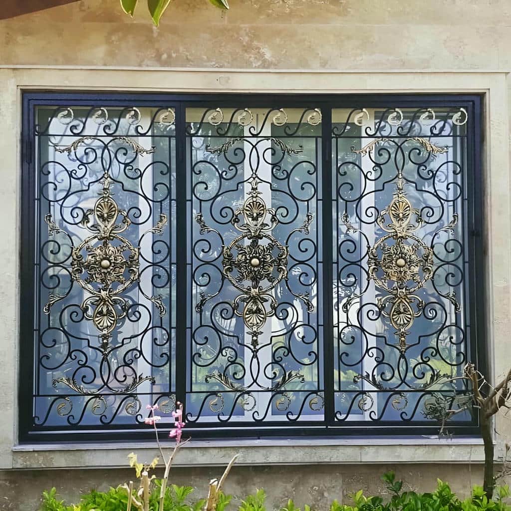 کارخانه حفاظ پنجره نرده ای گرد در دماوند