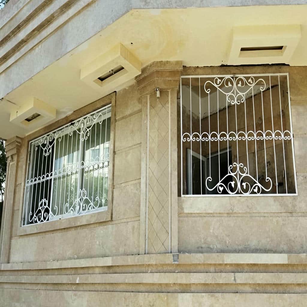 کارخانه حفاظ پنجره نرده ای گرد در اصفهان