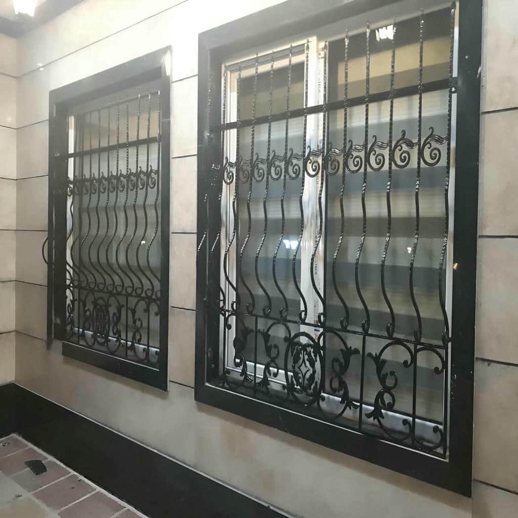 کارخانه حفاظ پنجره نرده ای گرد در قائمشهر