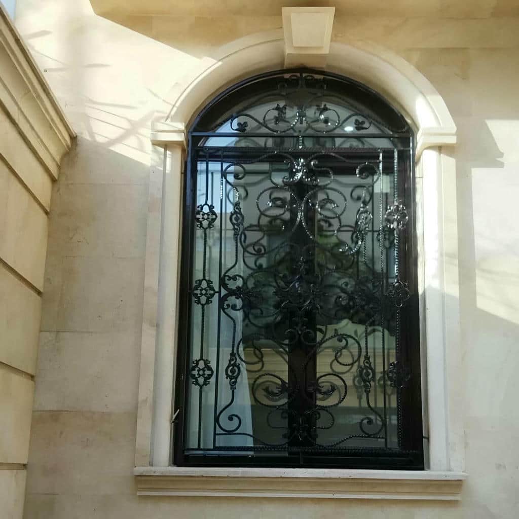 کارخانه حفاظ پنجره نرده ای گرد در سمنان
