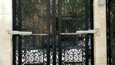 جک درب پارکینگ برقی در کیش