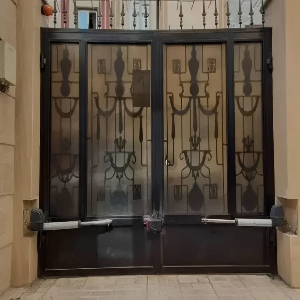 نصب جک درب پارکینگ برقی ضدزنگ در اندیشه