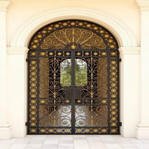 درب فرفورژه حیاط ویلایی در شهریار