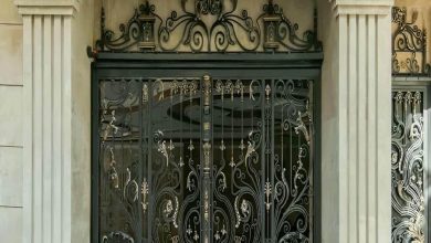 درب فرفورژه ویلایی در ساری