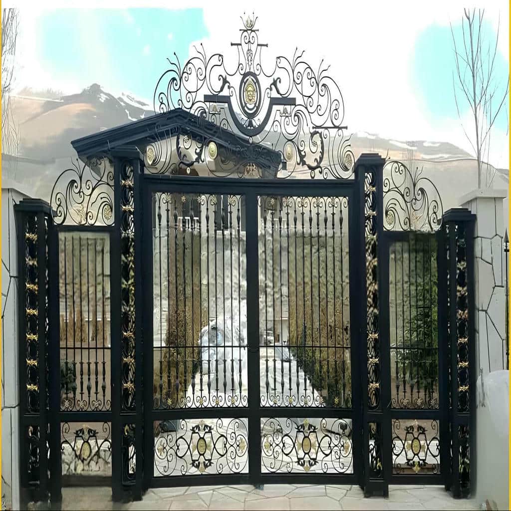درب فرفورژه ویلایی در گنبدکاووس