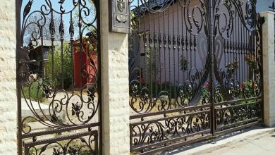 درب فرفورژه ویلایی در رشت