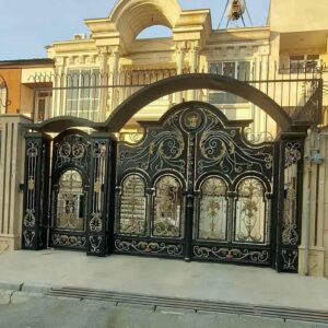 درب فرفورژه حیاط ویلایی در دماوند