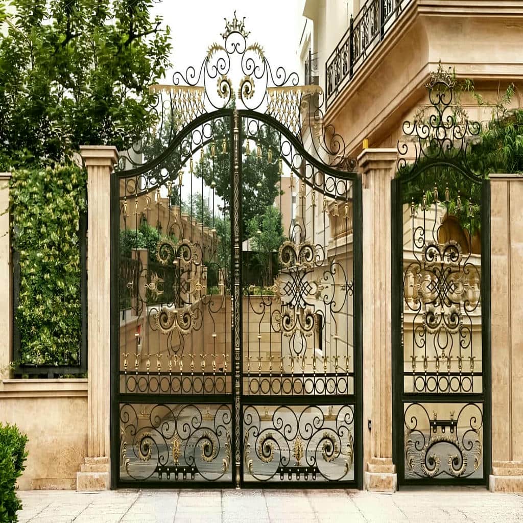 قیمت درب فرفورژه ویلایی مدرن در استان خوزستان