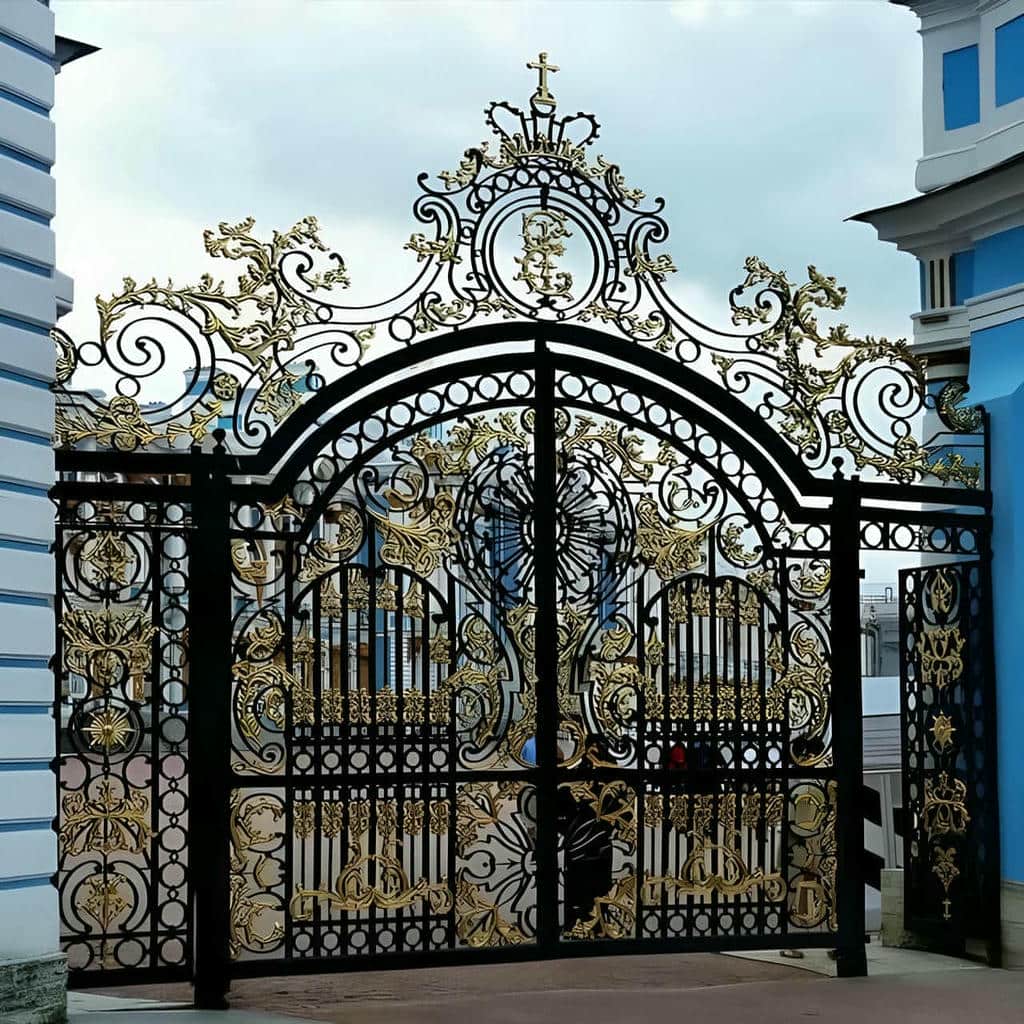 فروش درب فرفورژه ویلایی پروفیل سنگین در سبزوار