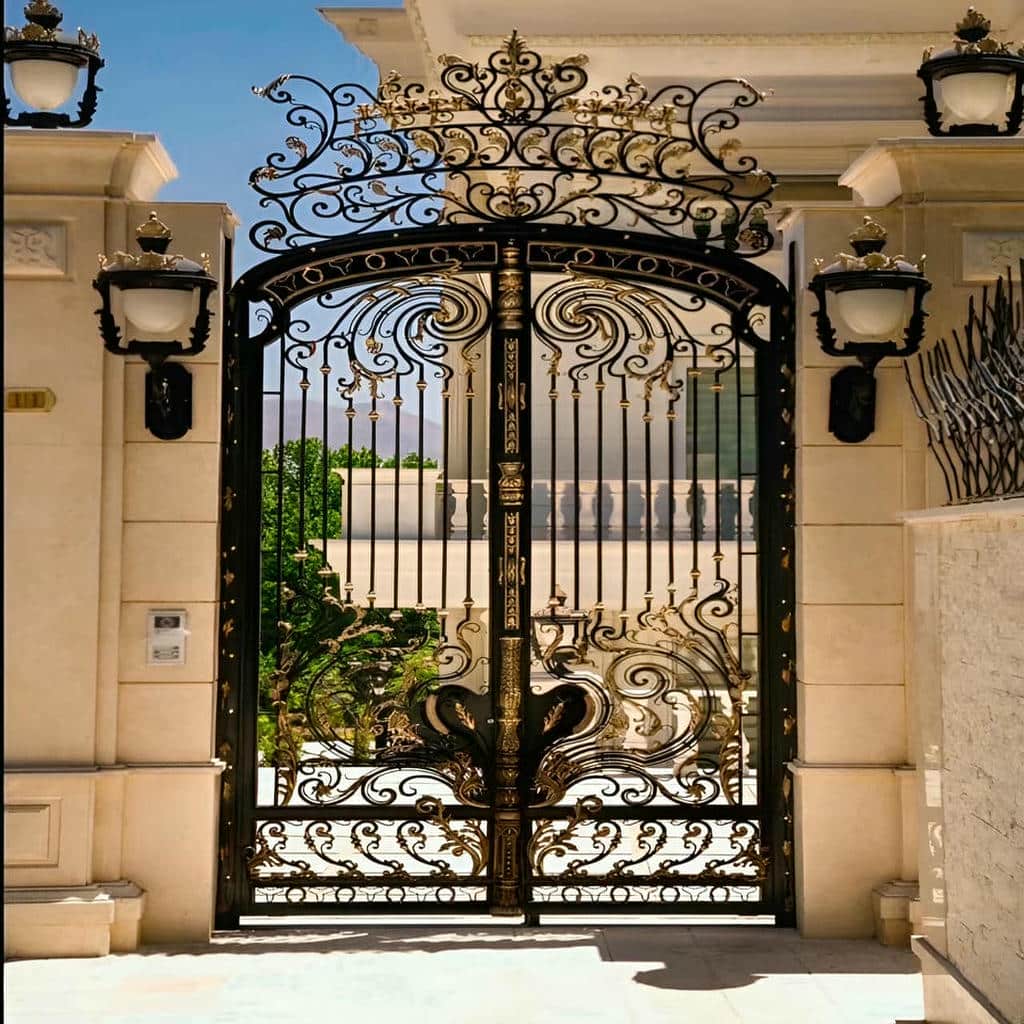 درب فرفورژه ویلایی در اصفهان