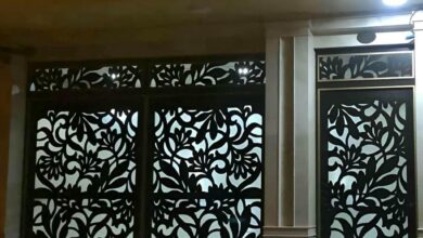درب فرفورژه حیاط ویلایی در هشتگرد