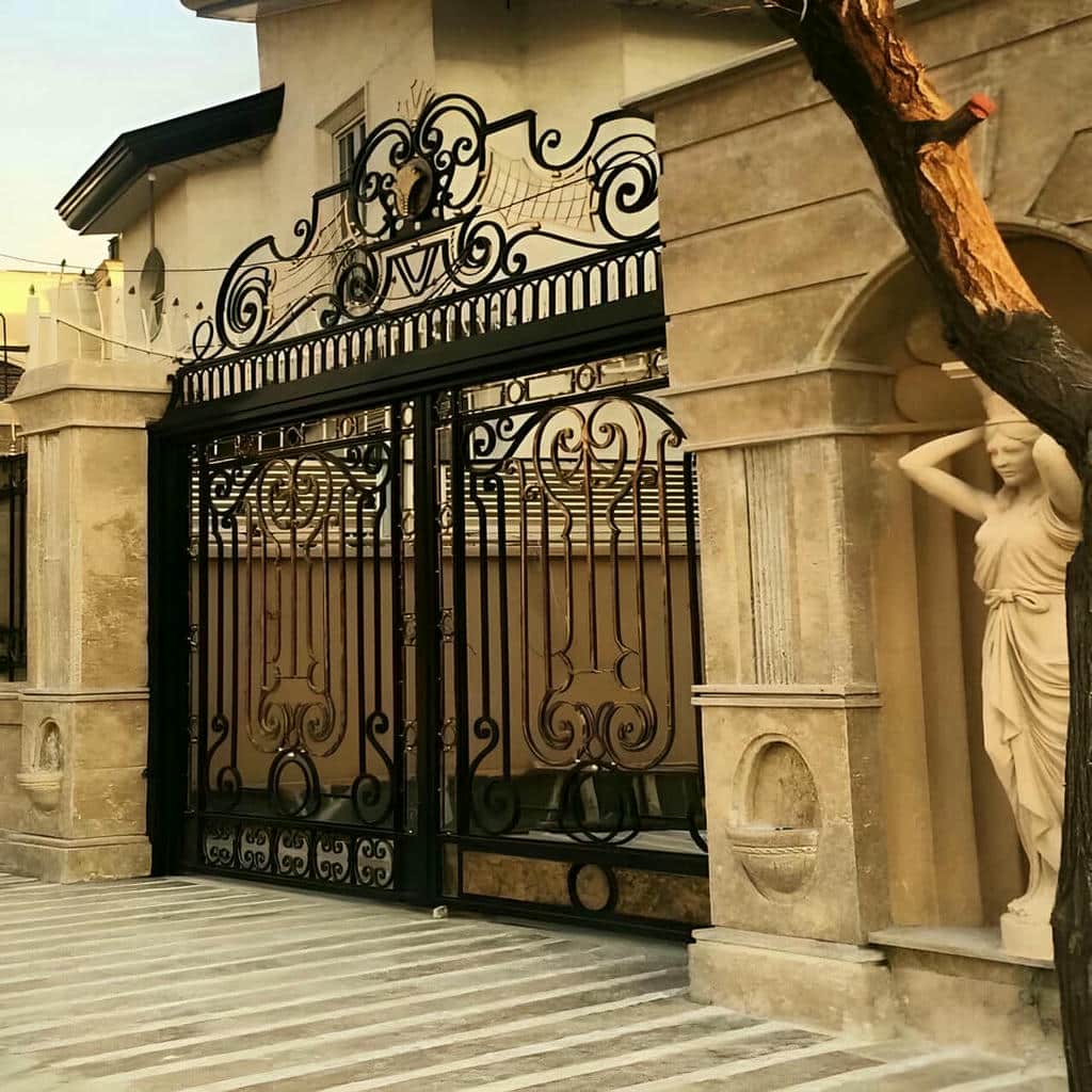 درب فرفورژه ویلایی در نیشابور
