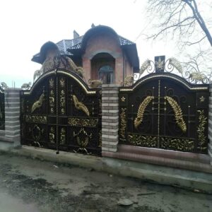 درب فرفورژه حیاط ویلایی در سمنان