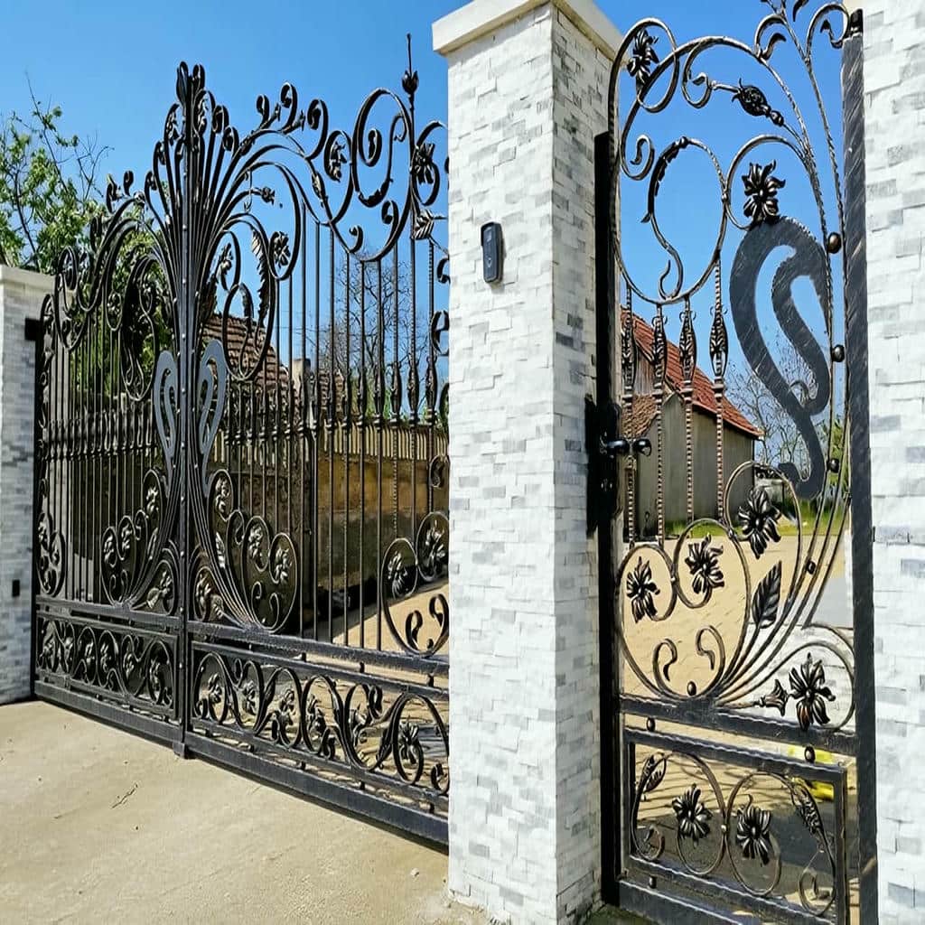 خرید درب فرفورژه ویلایی کلاسیک در مشهد